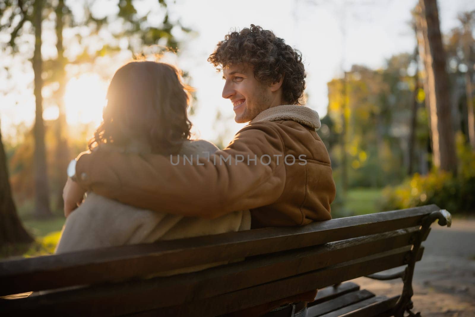 Couple in park by djoronimo