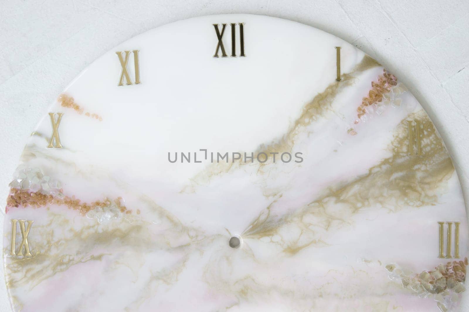 Handmade interior clocks made of epoxy resin. An interior item. by Annu1tochka