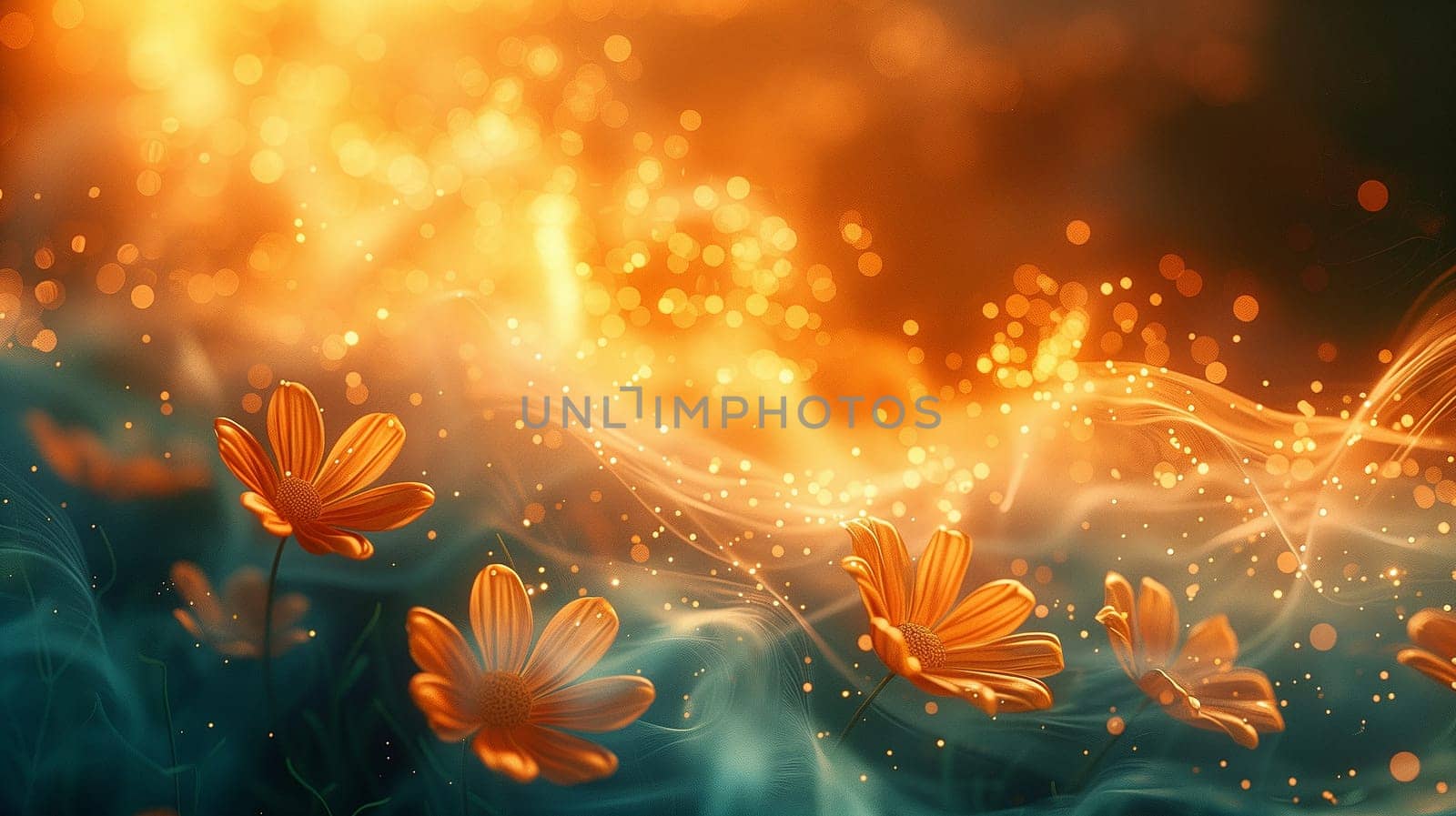 Summer and spring energy abstract background. High quality illustration