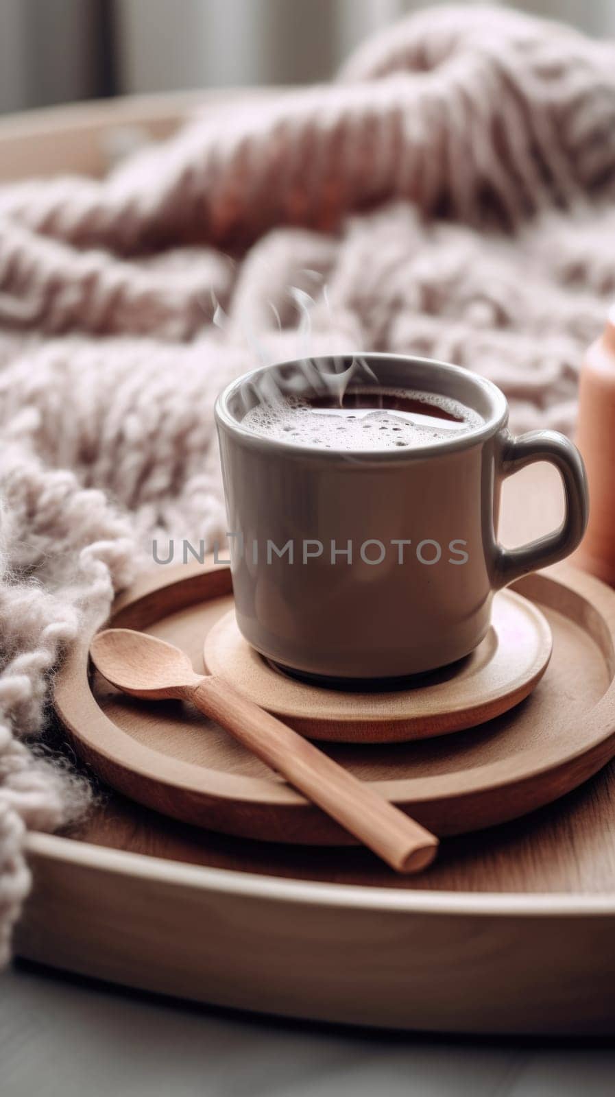 cup of coffee drink in mug, ai