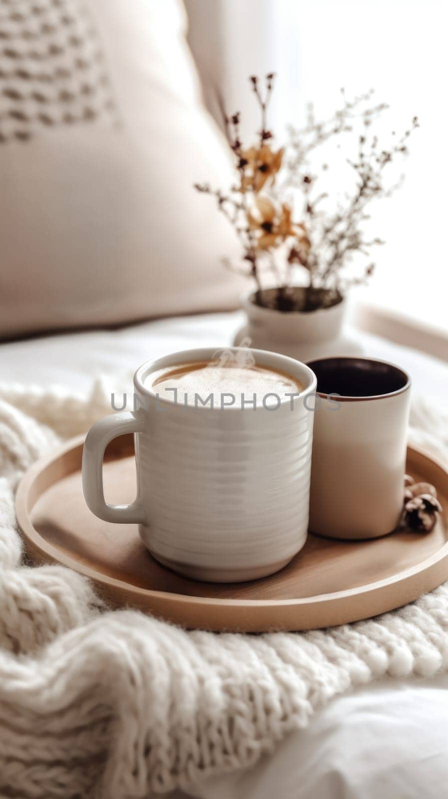 cup of coffee drink in mug, ai