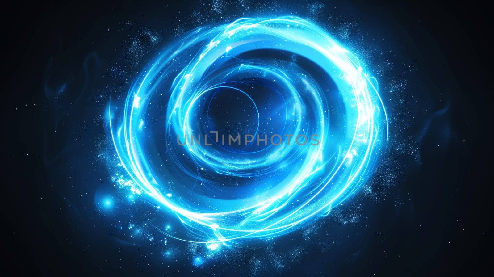Light speed motion magic swirl. Glow trail neon effect for fantasy game. Spiral png circular swoosh blur element. Abstract energy trace shine asset.
