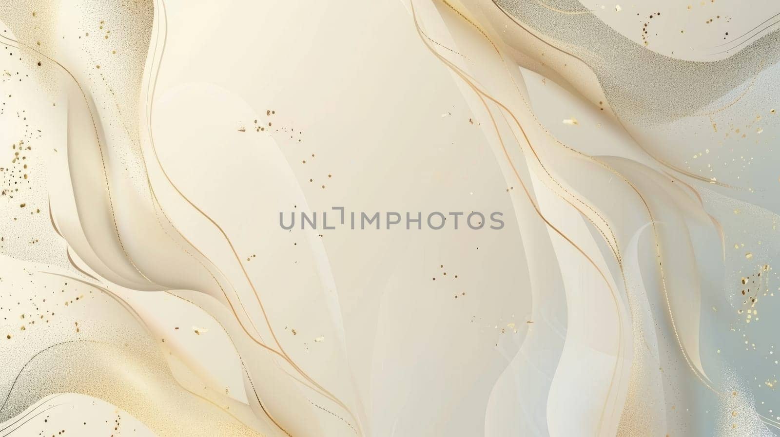 This is an elegant art nouveau classic antique design with a gold lines gradient, frame and light background. Fine design illustration for a gala, grand opening, or art deco theme. by Andrei_01