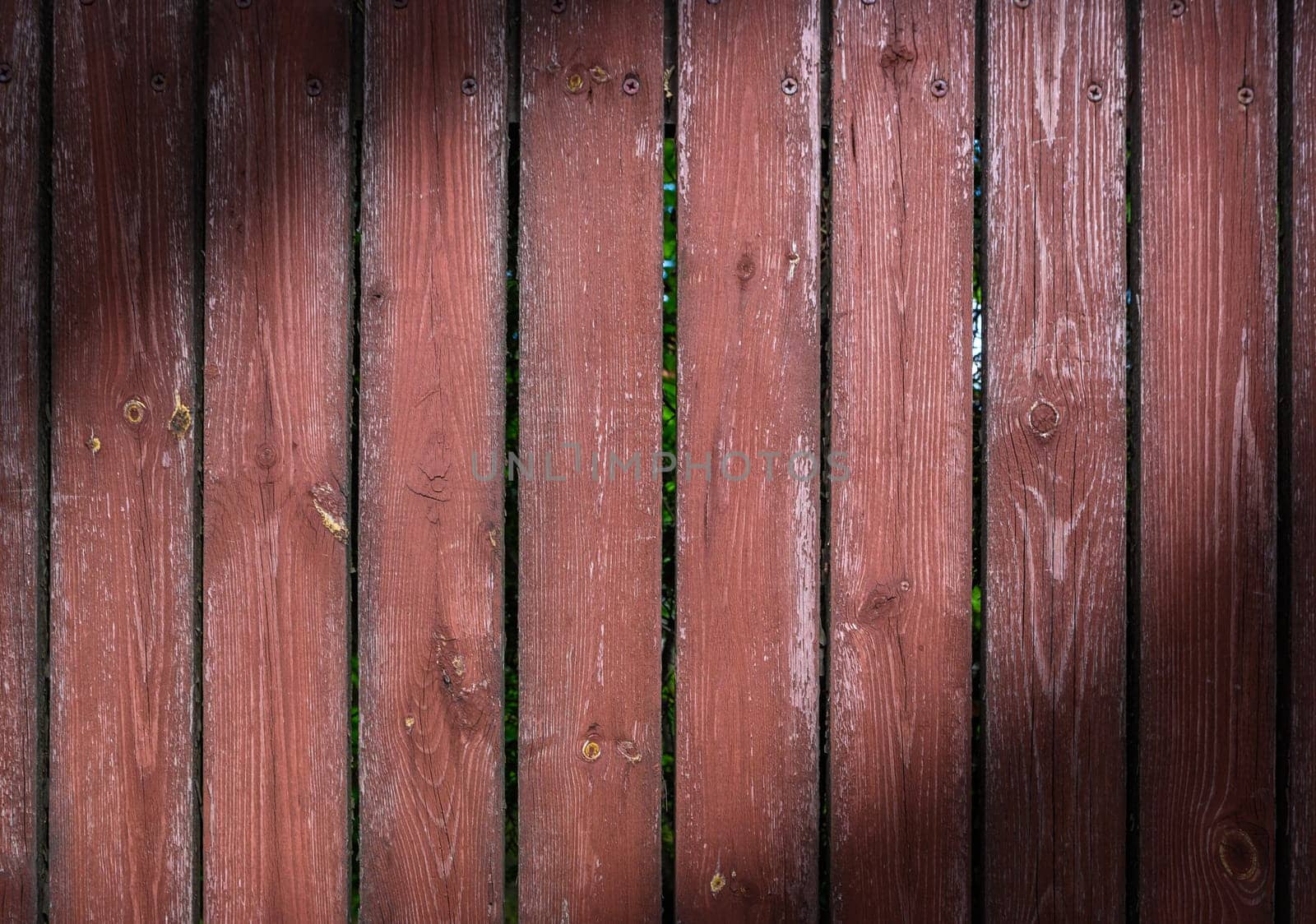 Vintage wood background - painted old weathered wood board