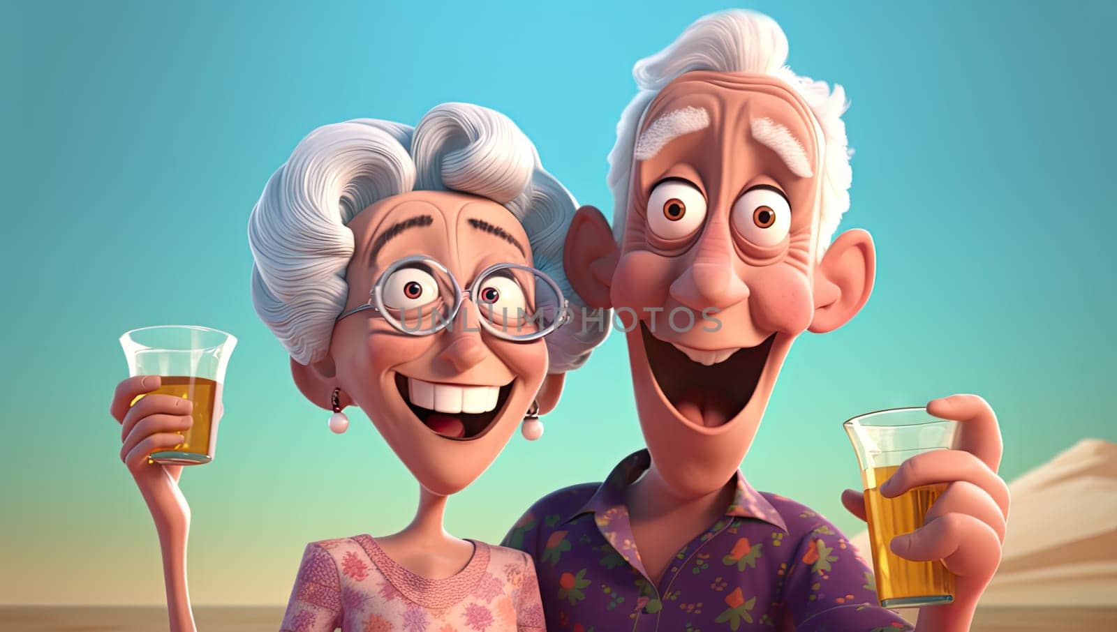 Golden Years Toast: Joy of retirement and Elderly Companionship by chrisroll