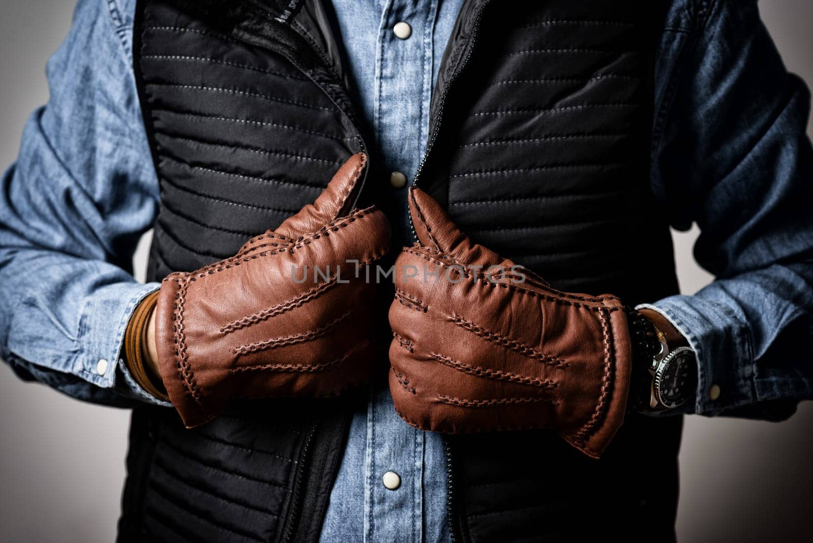 wearing the gloves by norgal