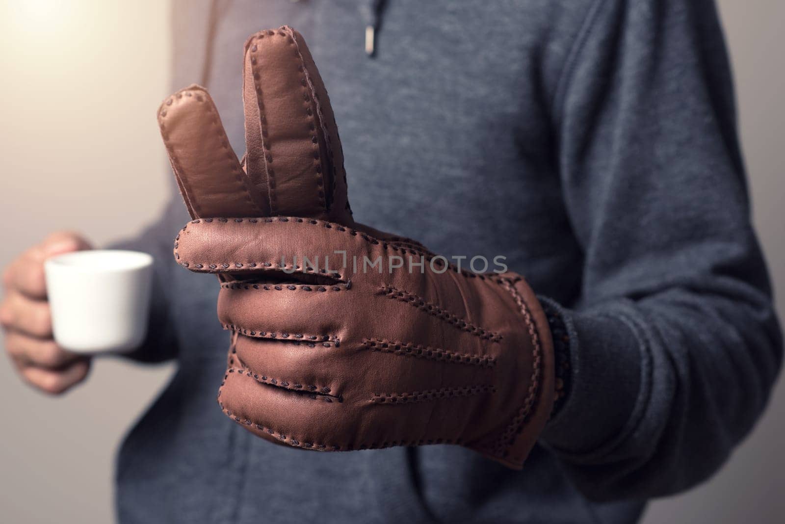wearing the gloves by norgal