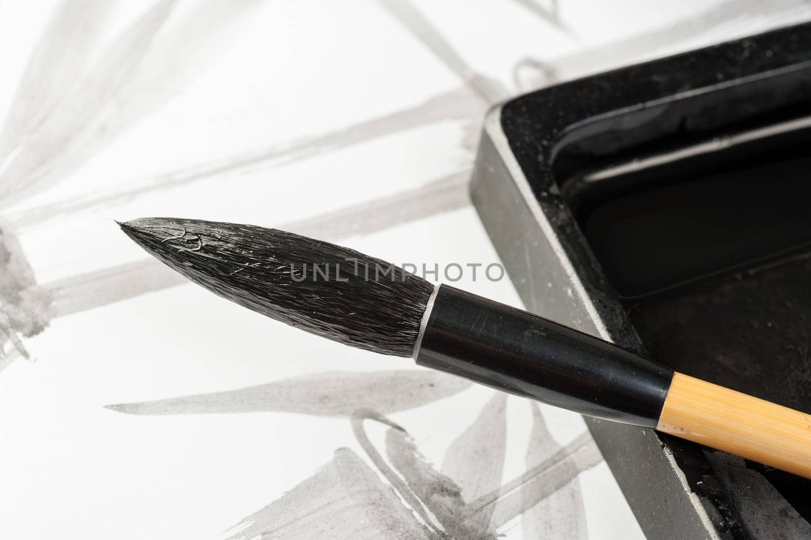 traditional writing brush, Japanese writing brush, Chinese writing brush