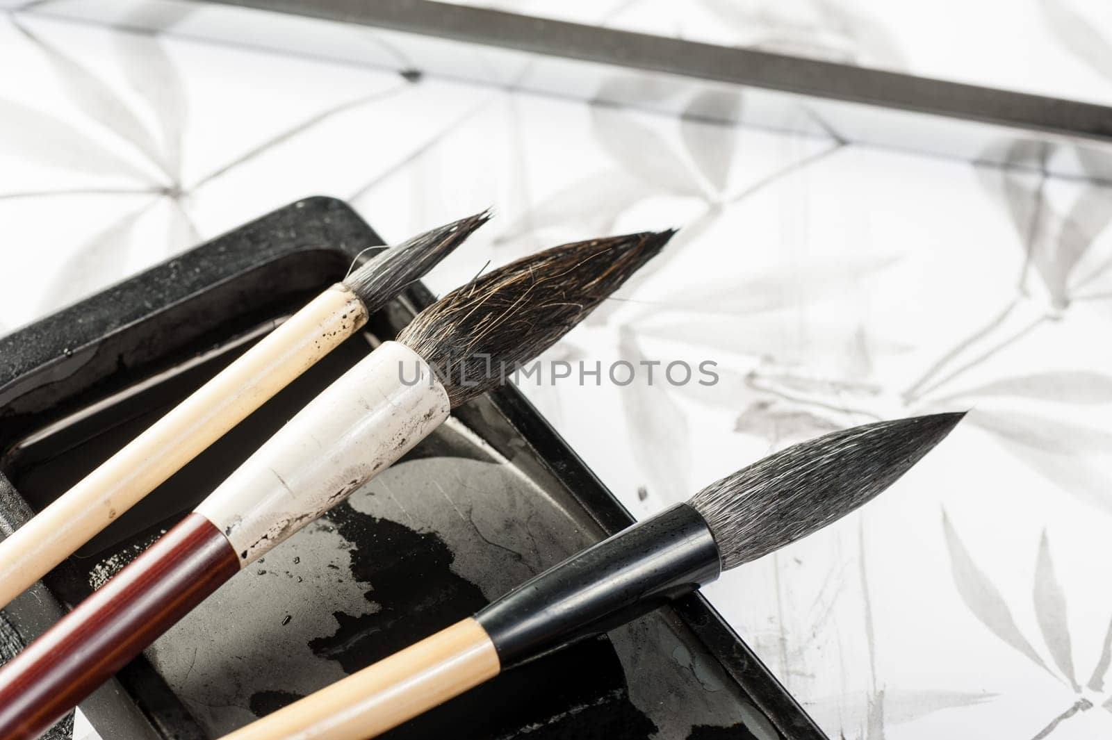 traditional writing brush, Japanese writing brush, Chinese writing brush