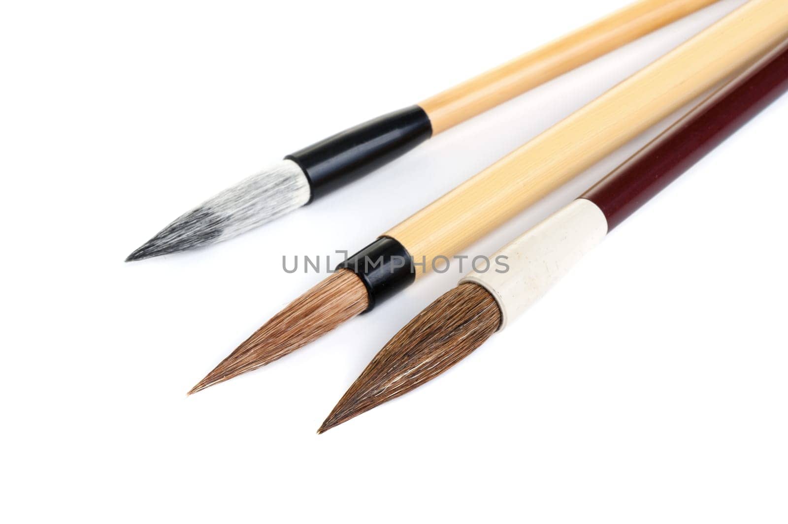 closeup writing brush by norgal