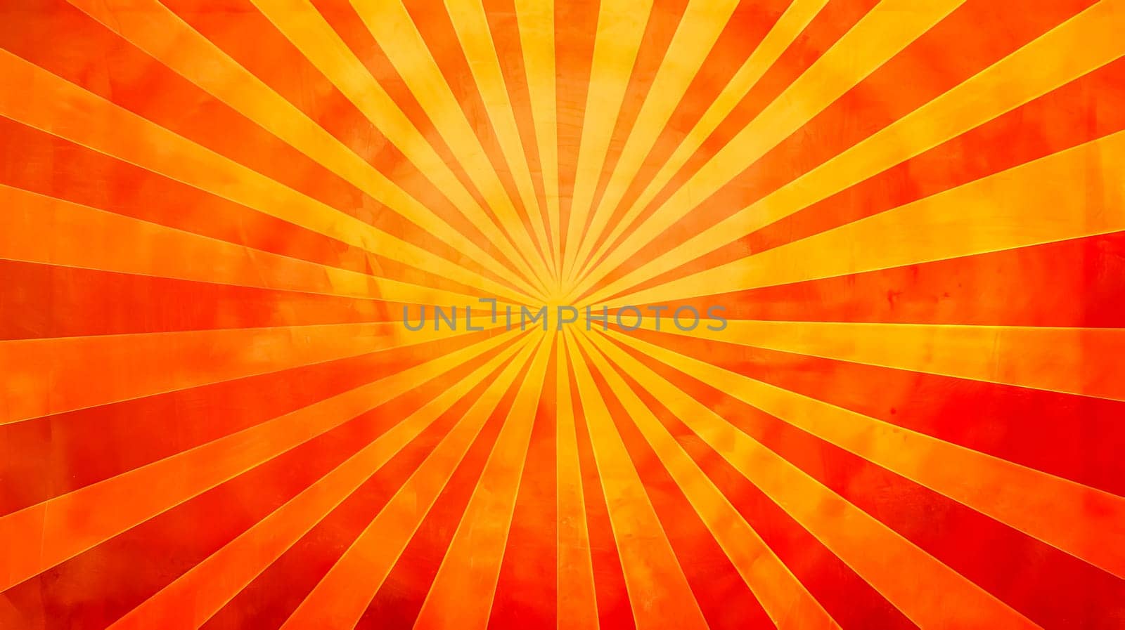 Vivid abstract background with a dynamic orange and yellow radial gradient pattern