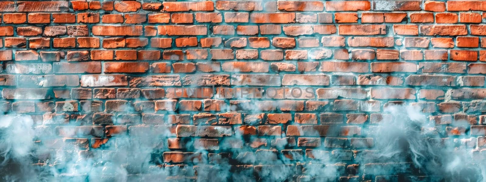 Vintage brick wall with ethereal mist by Edophoto