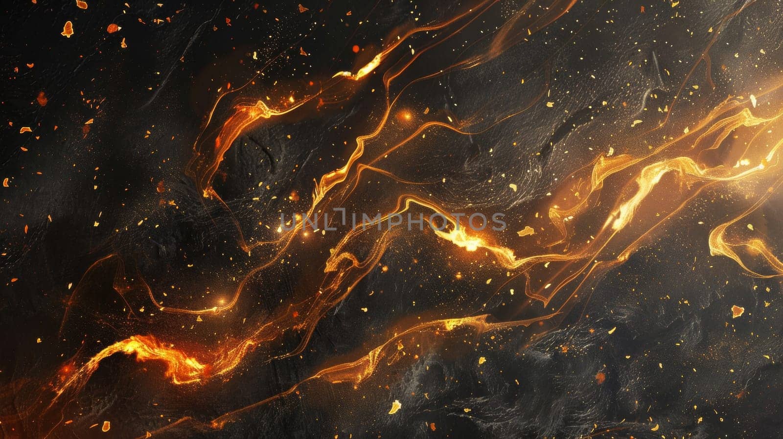 A close up of a fire and smoke effect on the wall