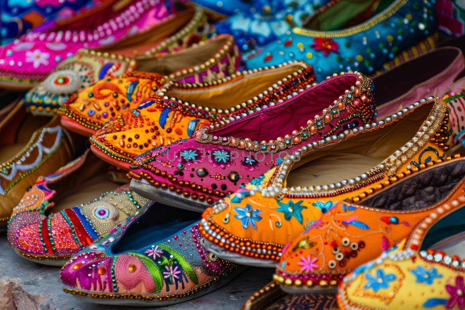 Ethnic Footwear Array by andreyz