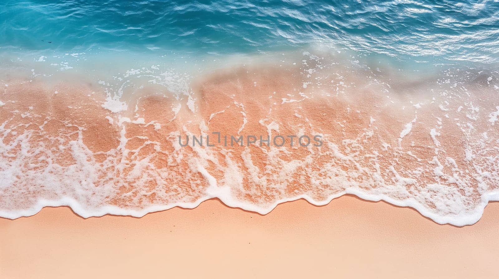 Serene Shoreline at Twilight: Waves Gently Caressing the Sandy Beach by chrisroll