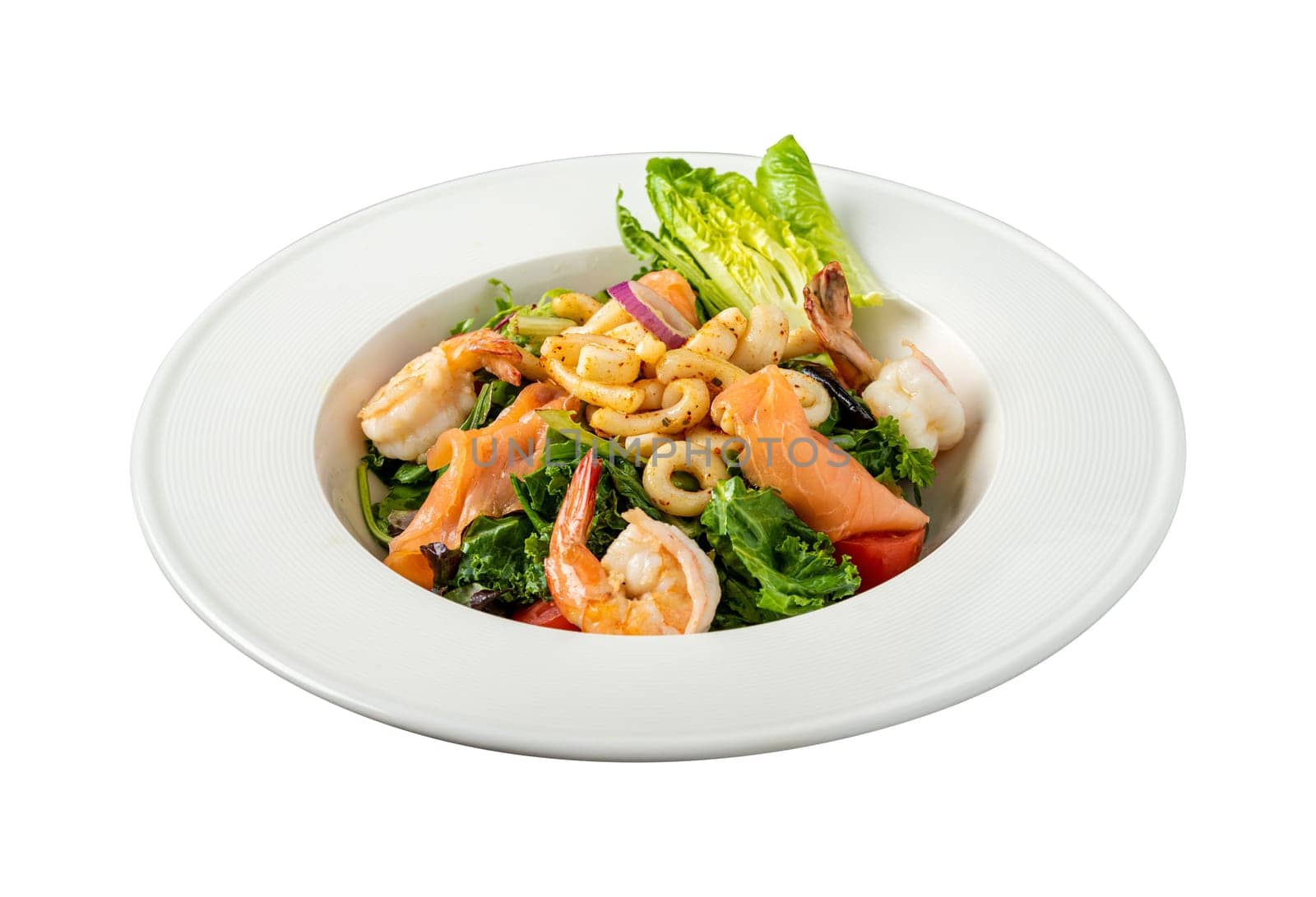 Cold Seafood Salad with Shrimp, Tuna and Octopus by Sonat