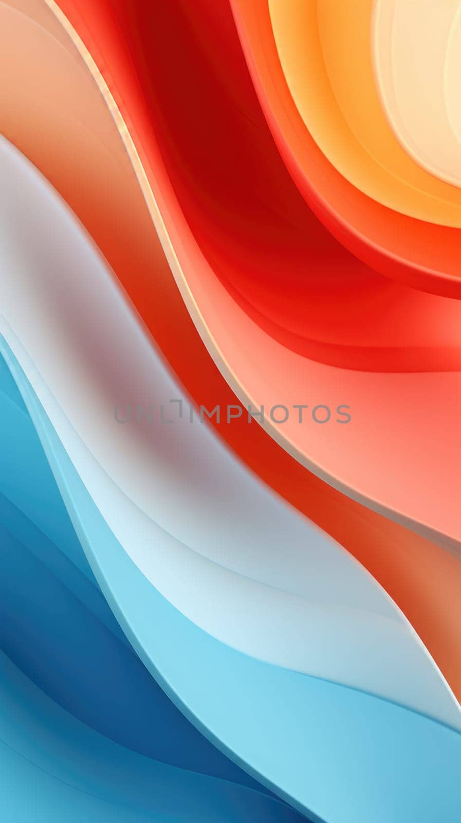 colorful digital wave gradient color background, ai by rachellaiyl