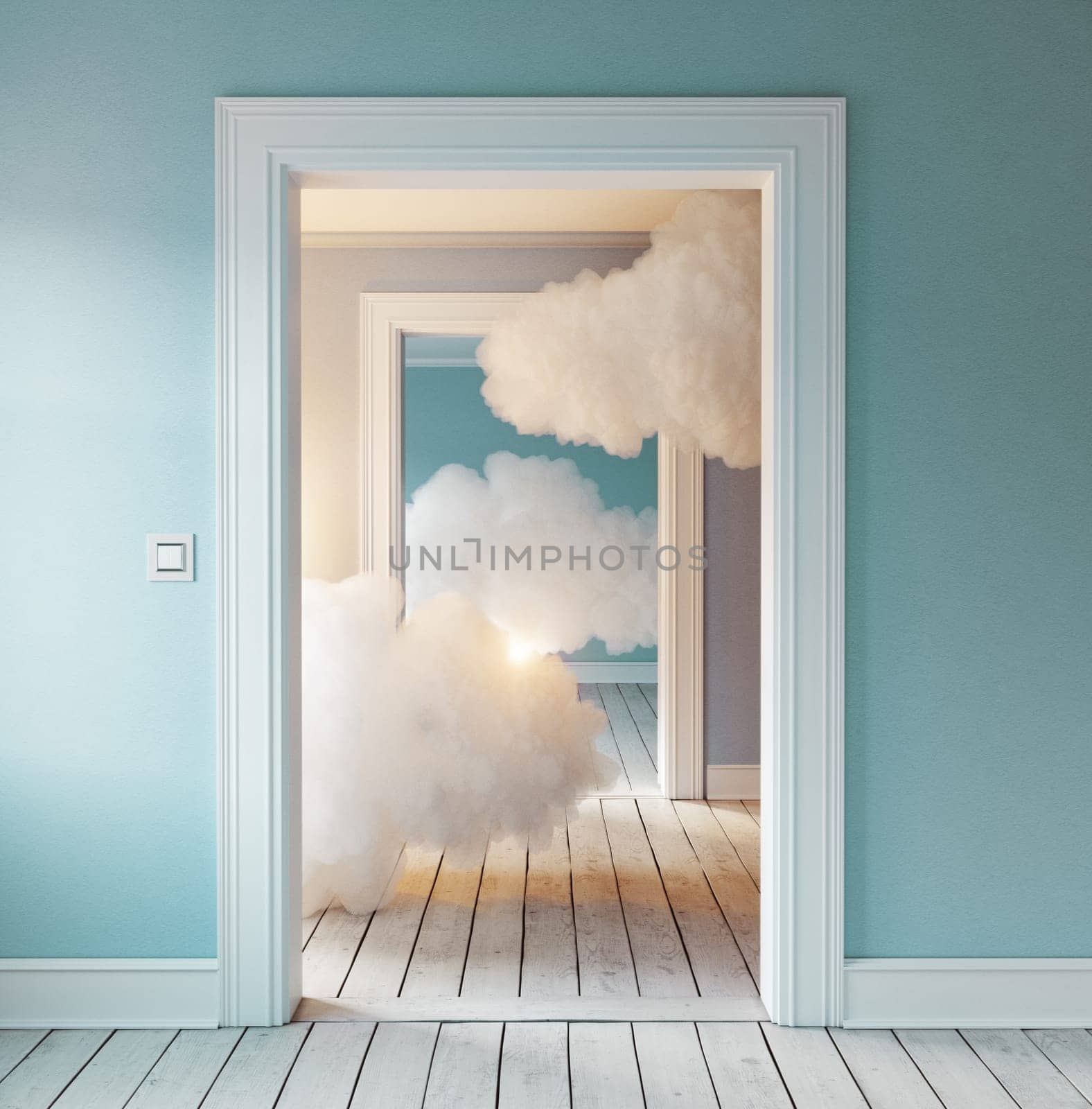 clouds in the room. by vicnt