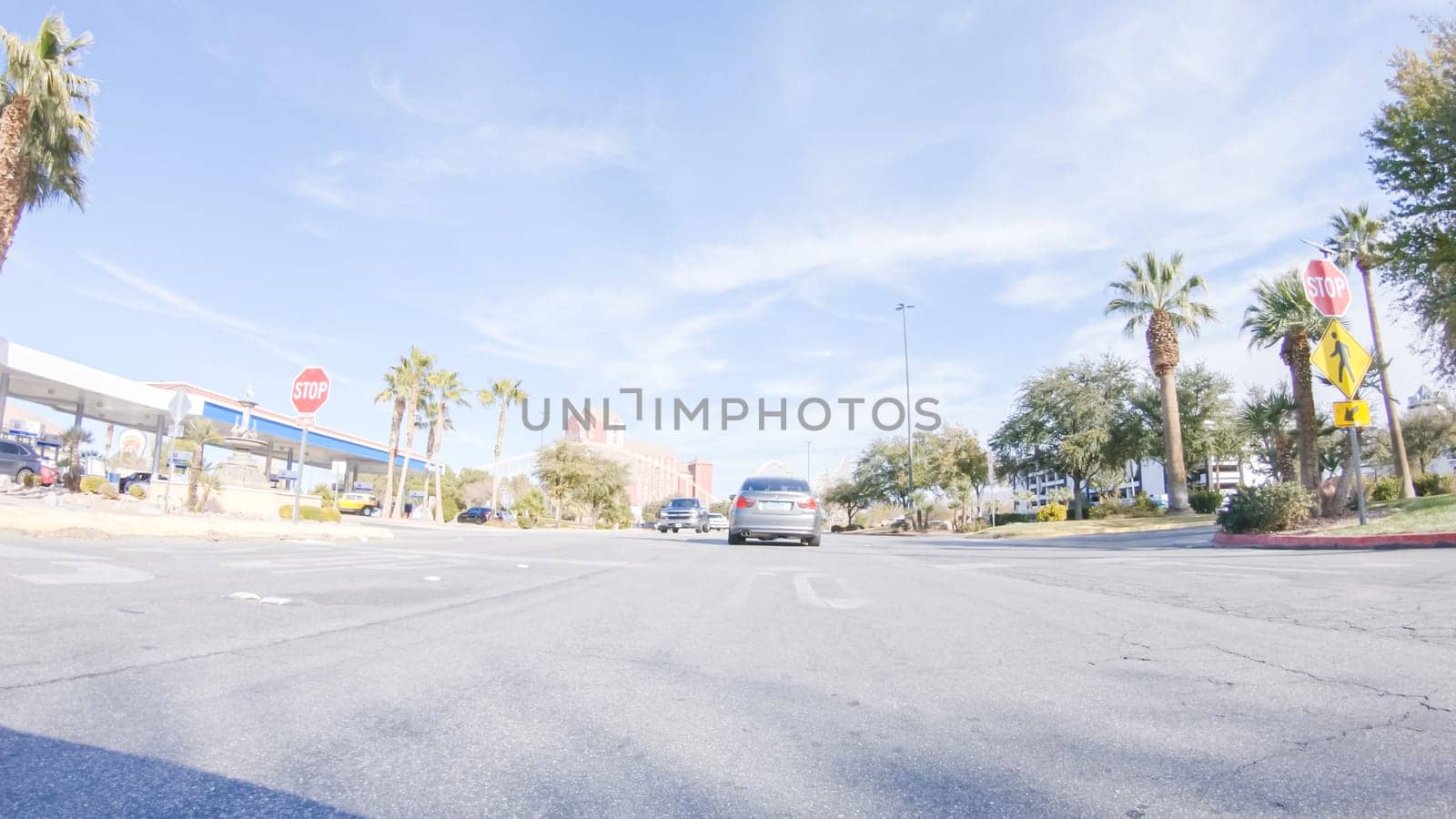 Daytime Drive: Primm Streets near Vibrant Casinos by arinahabich