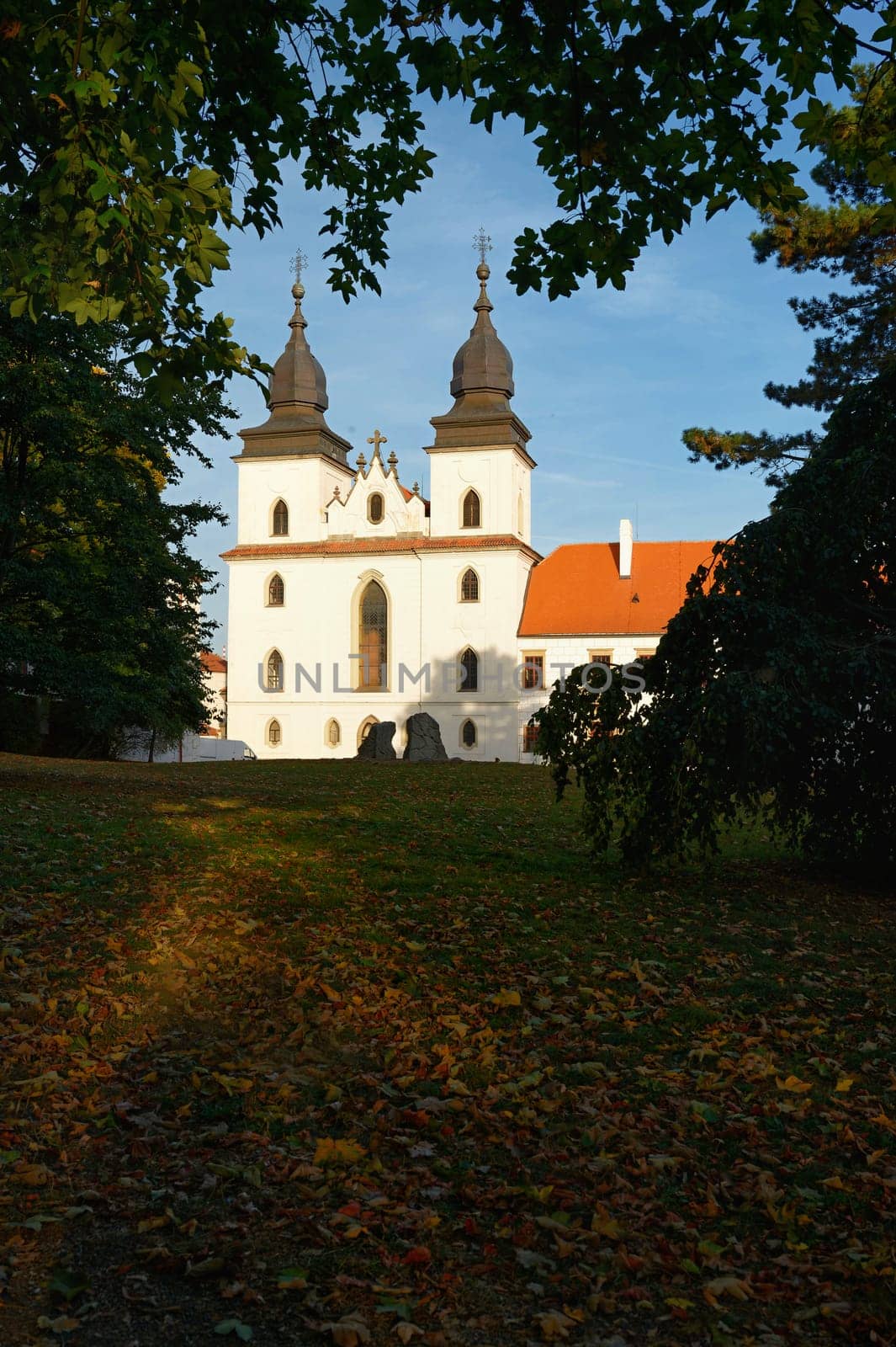 St. Procopius basilica and monastery, jewish town Trebic (UNESCO, the oldest Middle ages settlement of jew community in Moravia, Czech republic, Europe. by Montypeter