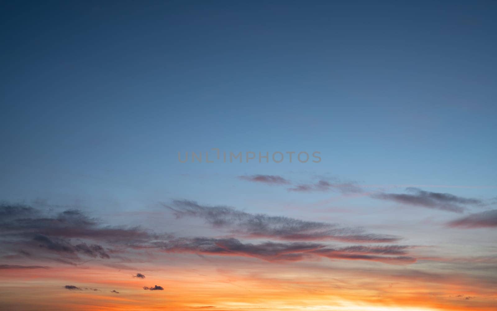 Sky with clouds by alfotokunst