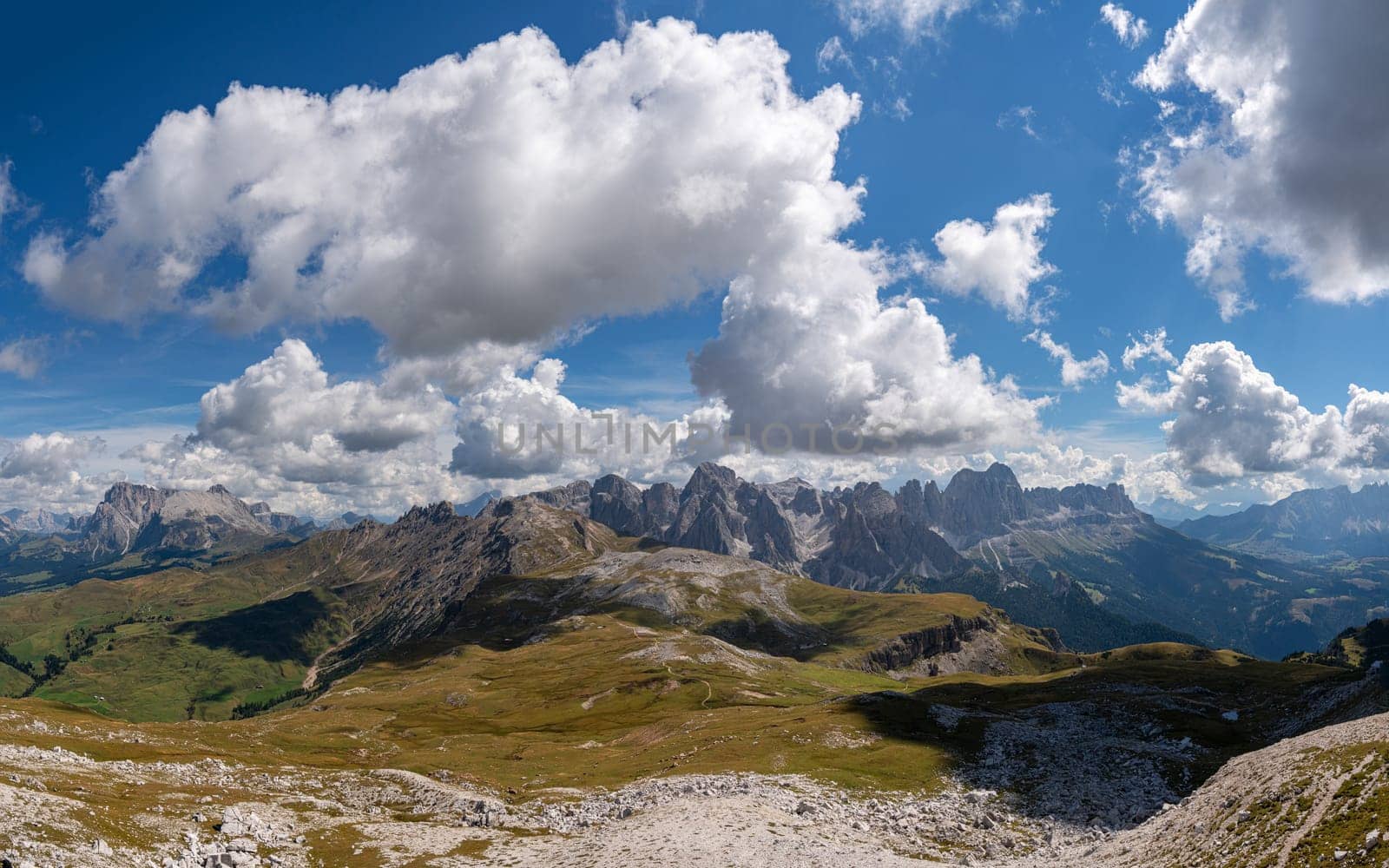 South Tirol with famous Schlern mountain, Italy, Europe by alfotokunst