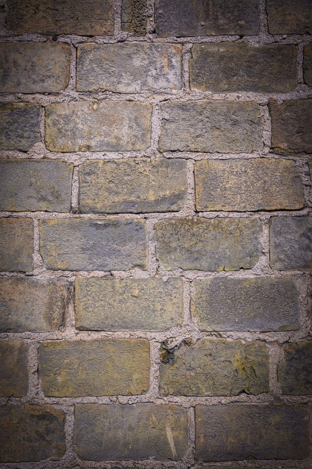 Background of old vintage dirty brick wall, texture 1 by Mixa74