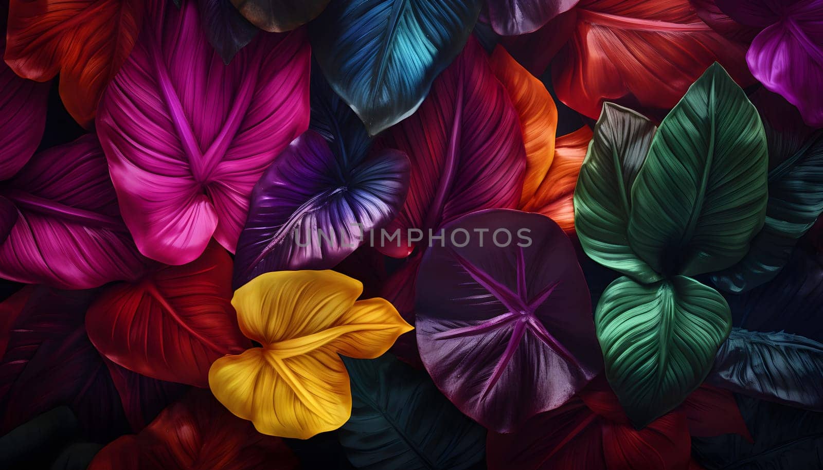 Colorful Flowers in Full Bloom by Nadtochiy