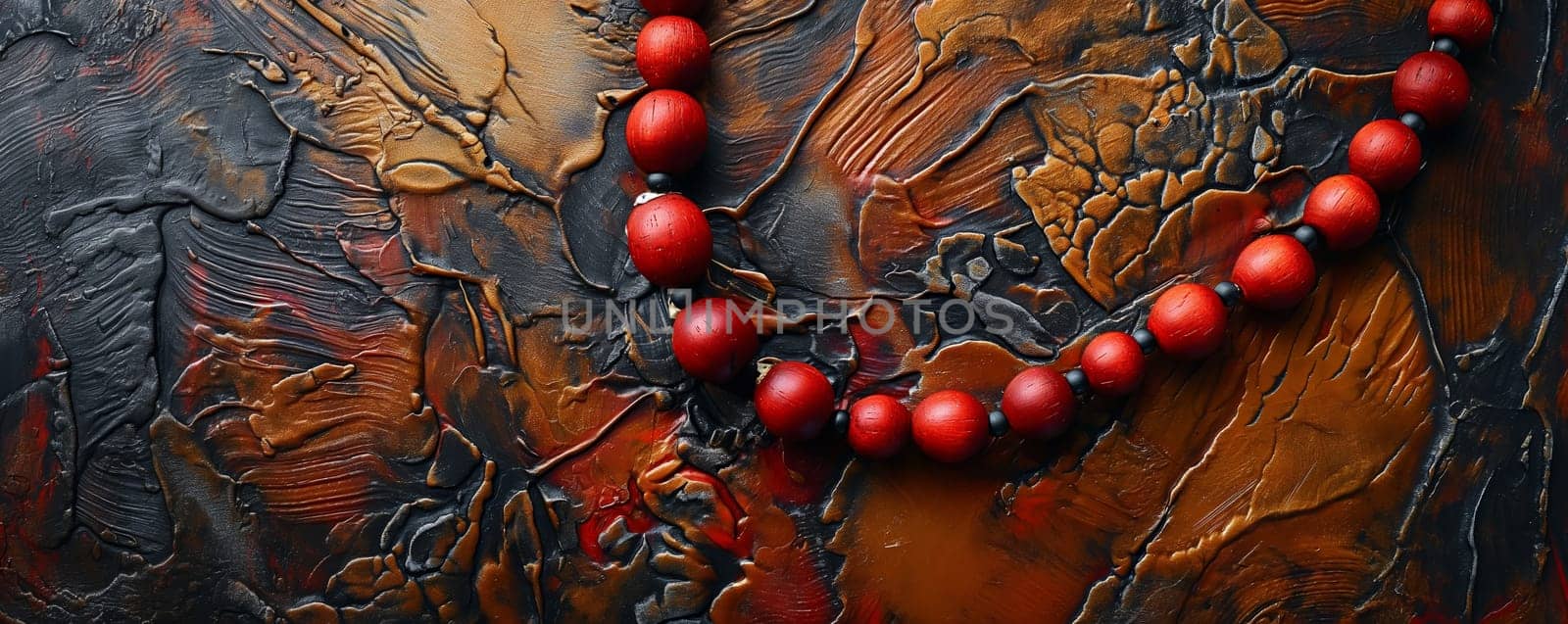 Abstract texture background in African style. by Fischeron