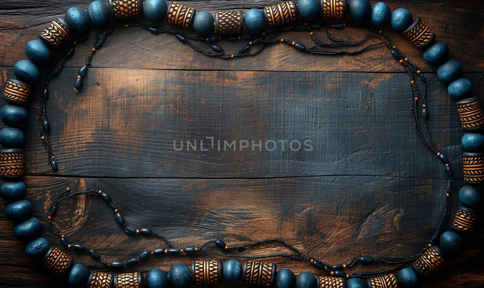 Abstract texture background in African style. Selective soft focus.