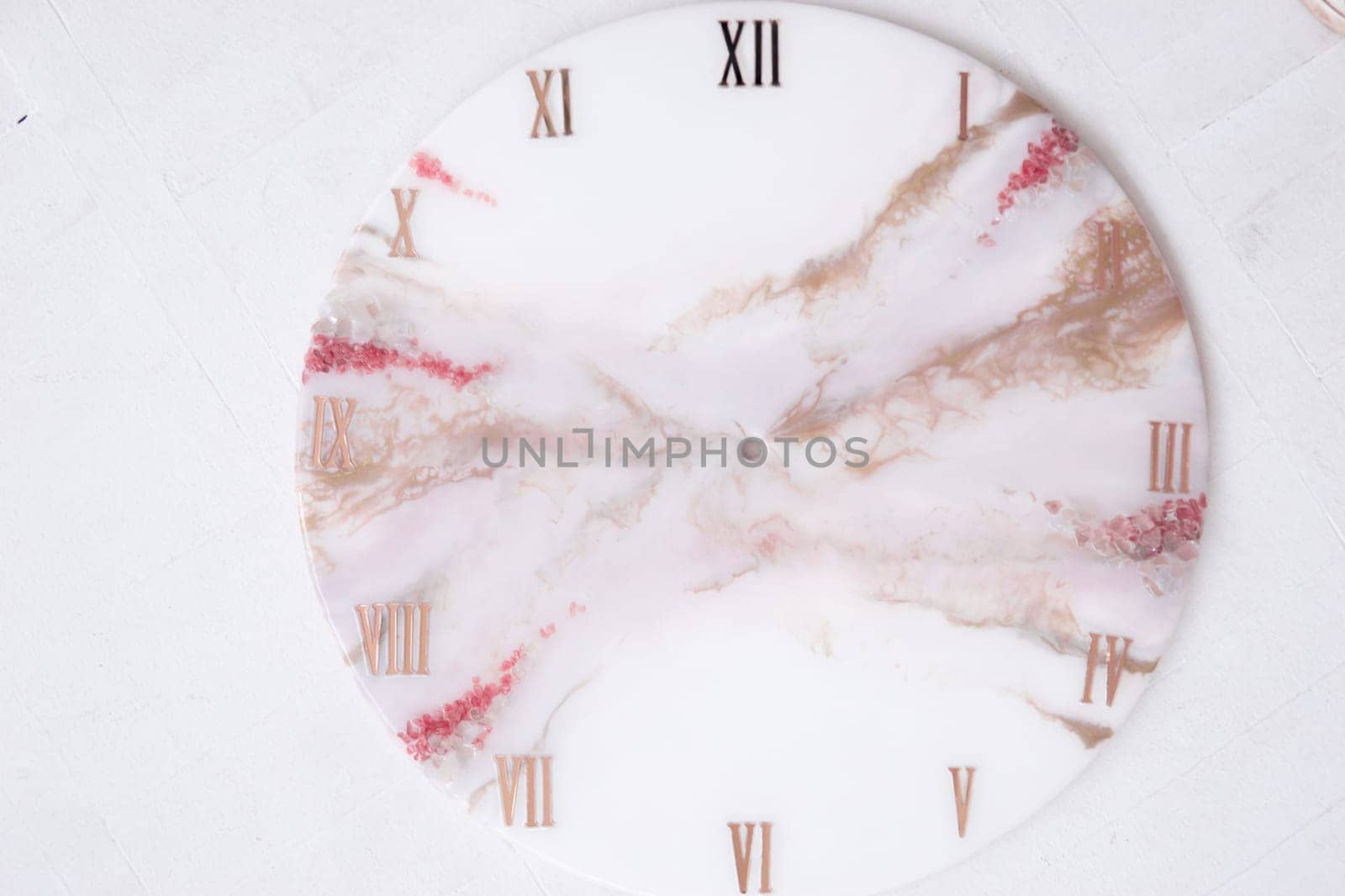 Handmade interior clocks made of epoxy resin. An interior item. by Annu1tochka