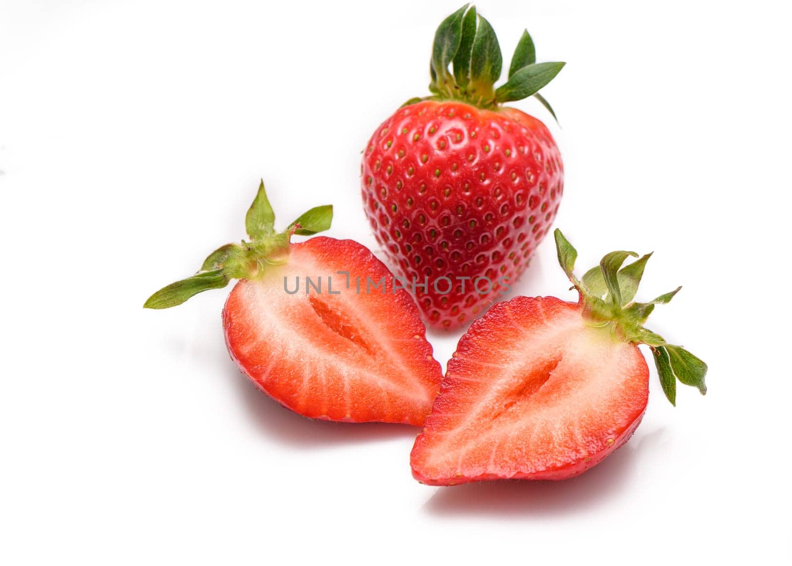 strawberry isolated on the white background 9