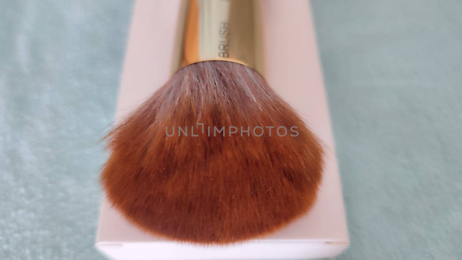 makeup brush, women's cosmetics object for sale. High quality photo