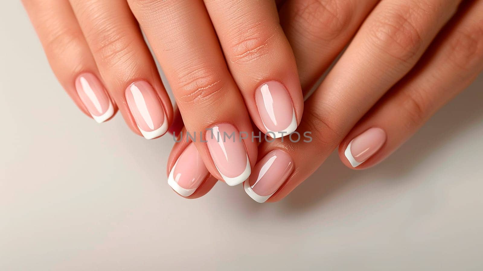 woman's hands with beautiful manicure. Selective focus. color.