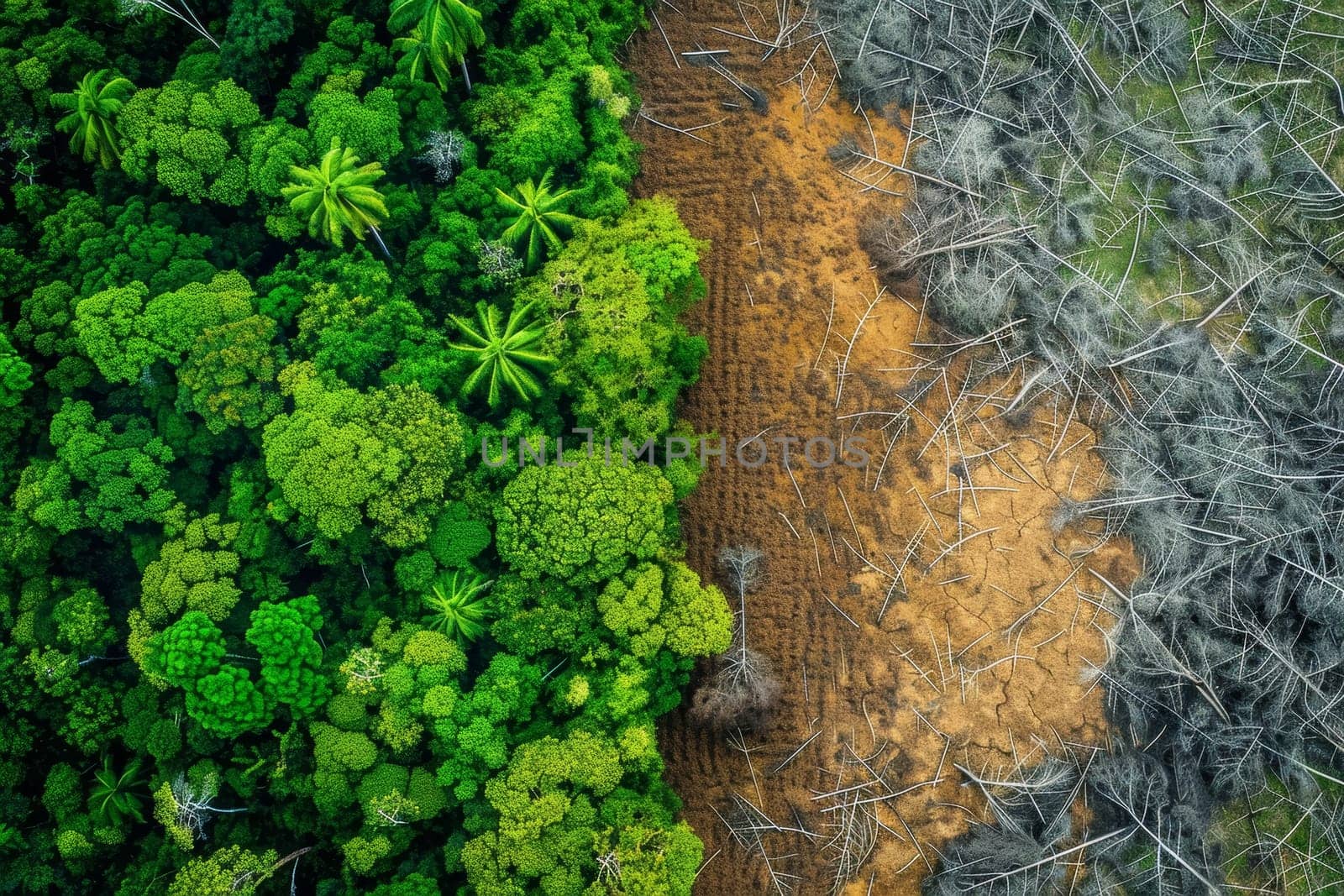 Contrast of Deforestation by andreyz