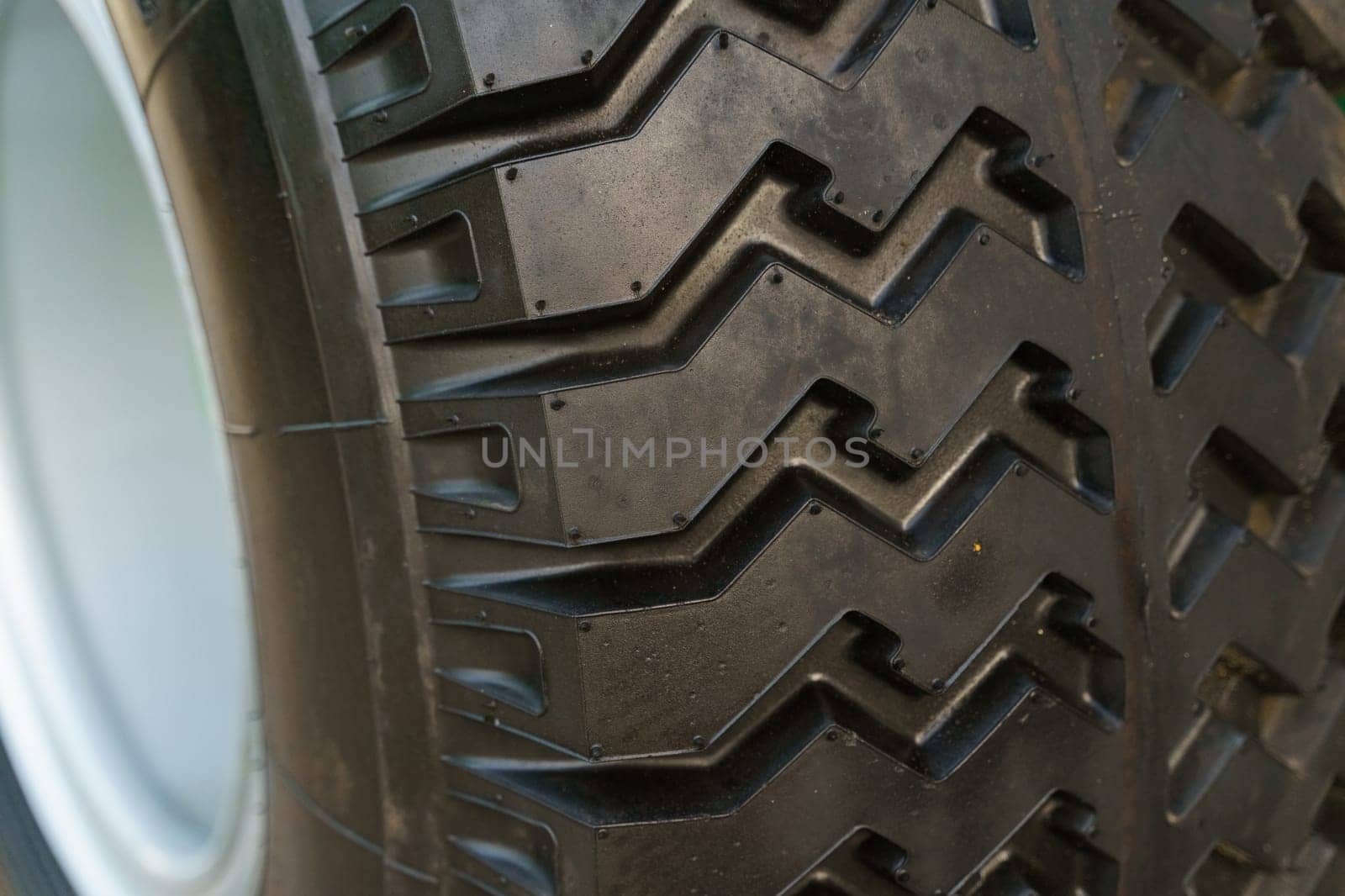Close Up of Tire on Vehicle by Sd28DimoN_1976