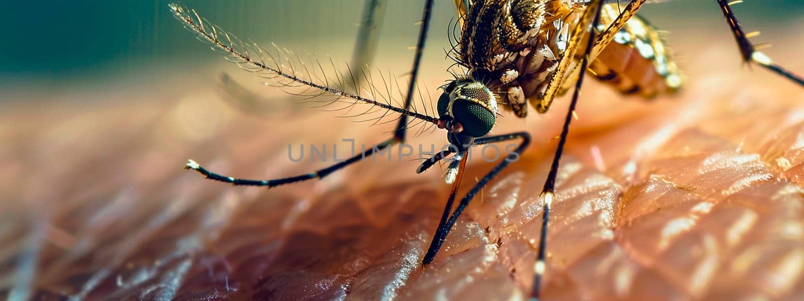 Mosquito bites skin close-up. Selective focus. by yanadjana