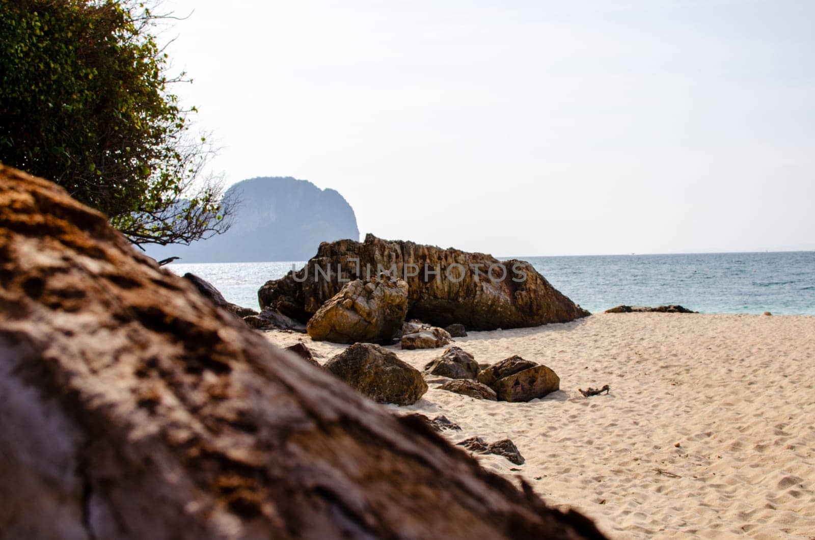 Rocks and stone beach. Thailand nature landscape. by lucia_fox