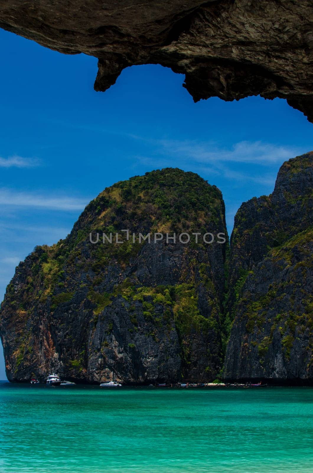 Maya Bay - Beautiful beach in Phi Phi Island - Thailand, March 2024 by lucia_fox