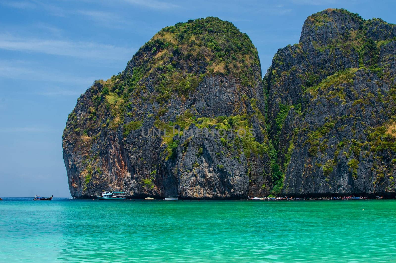 Maya Bay - Beautiful beach in Phi Phi Island - Thailand, March 2024 by lucia_fox