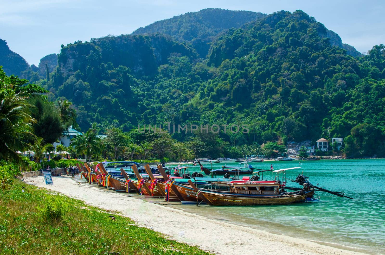 Maya Bay - Beautiful beach in Phi Phi Island - Thailand, March 2024 by lucia_fox