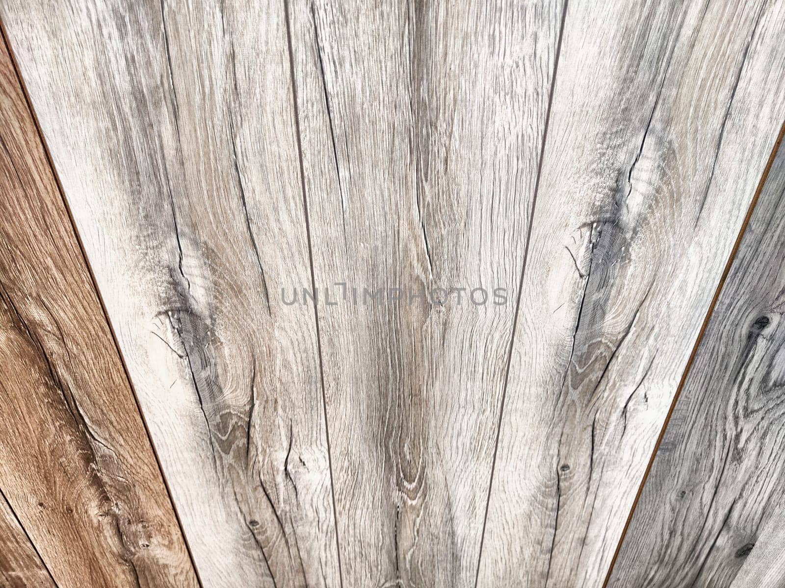 Natural Wooden Desk Texture, Top View. Background, pattern, place for text and copy space