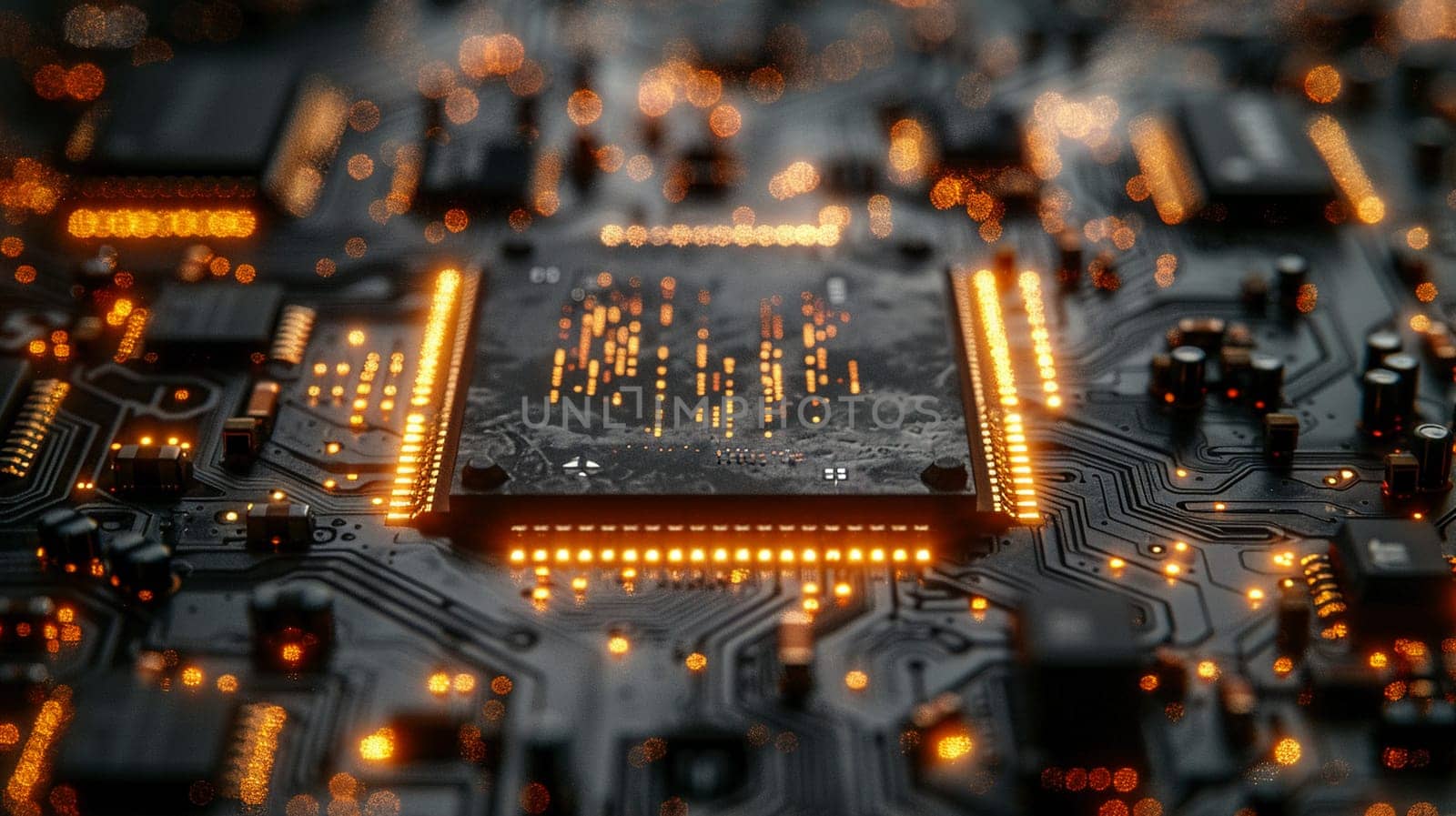 Detailed image of circuit board by Benzoix