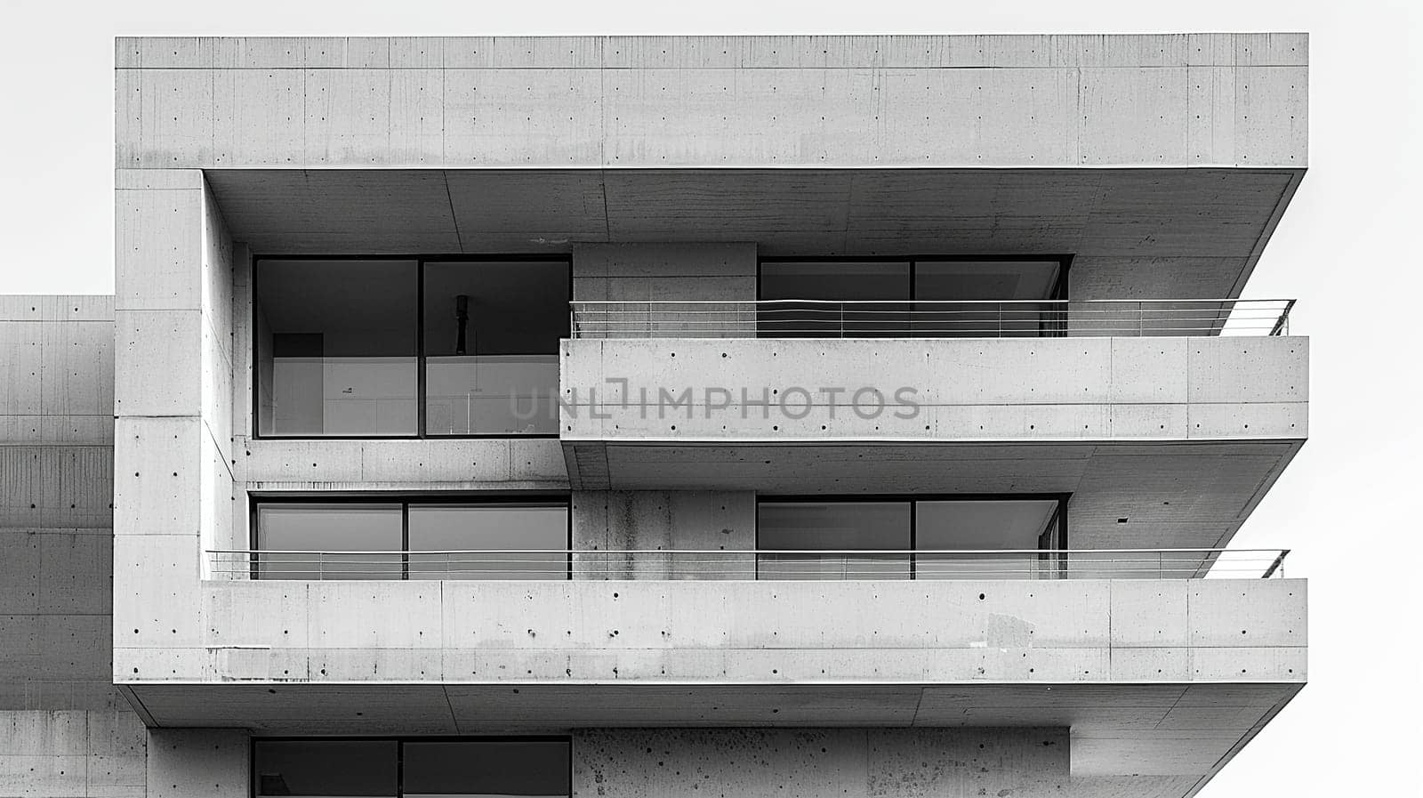 Modern architectural detail of building by Benzoix