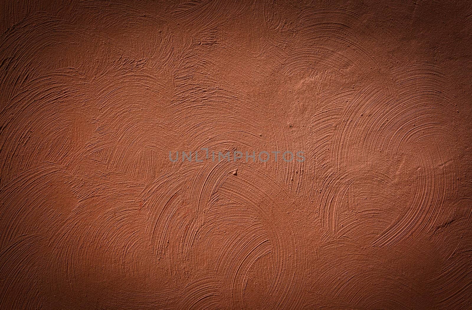Red plastered rusty concrete wall 4