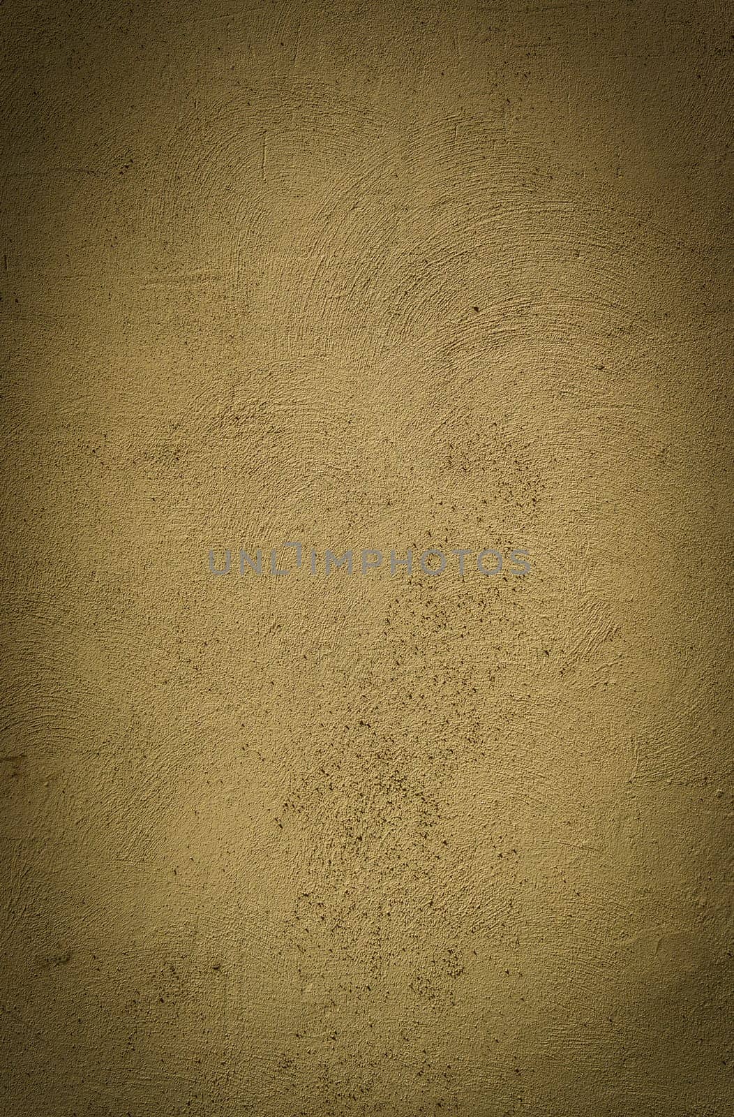 Old stucco plaster yellow painted wall abstract background texture photo 1