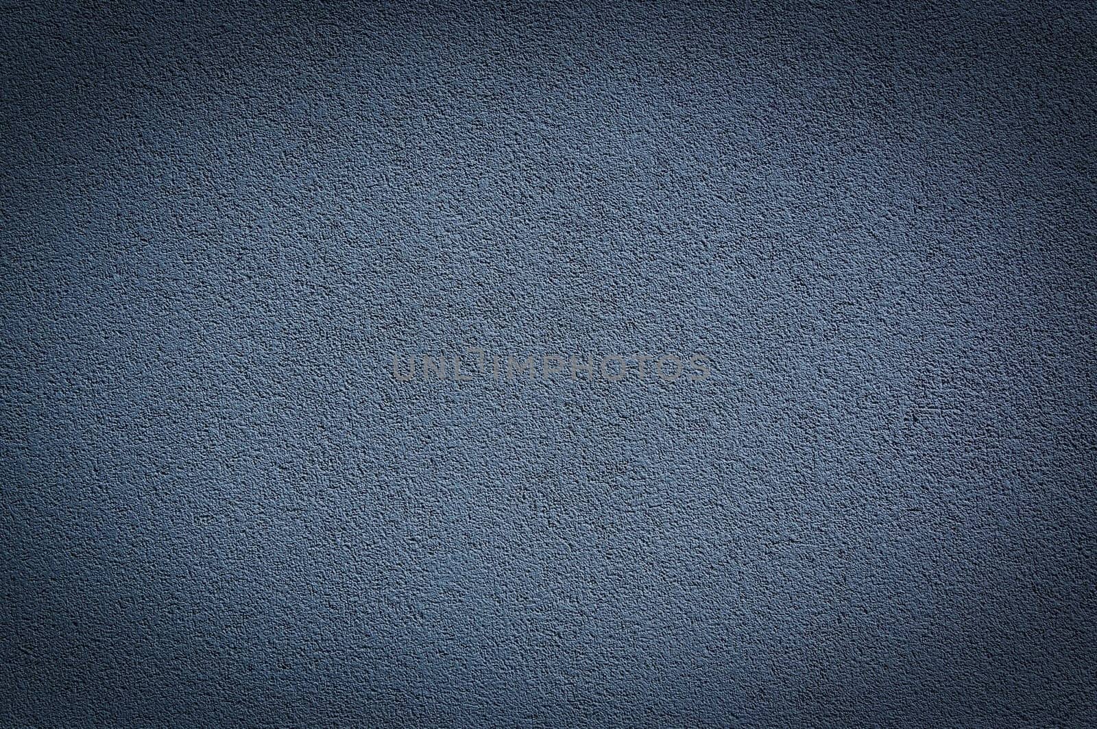 Blue wall stucco texture as background