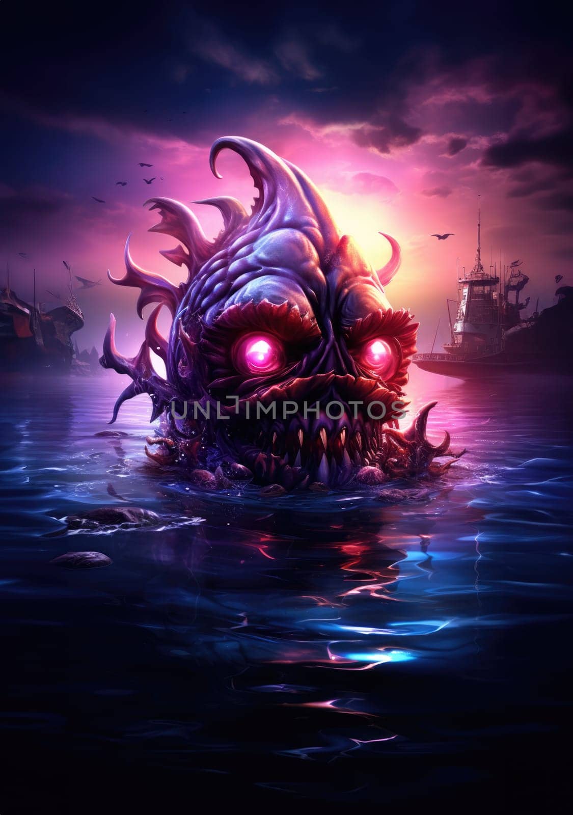 Deep sea monster.  by palinchak