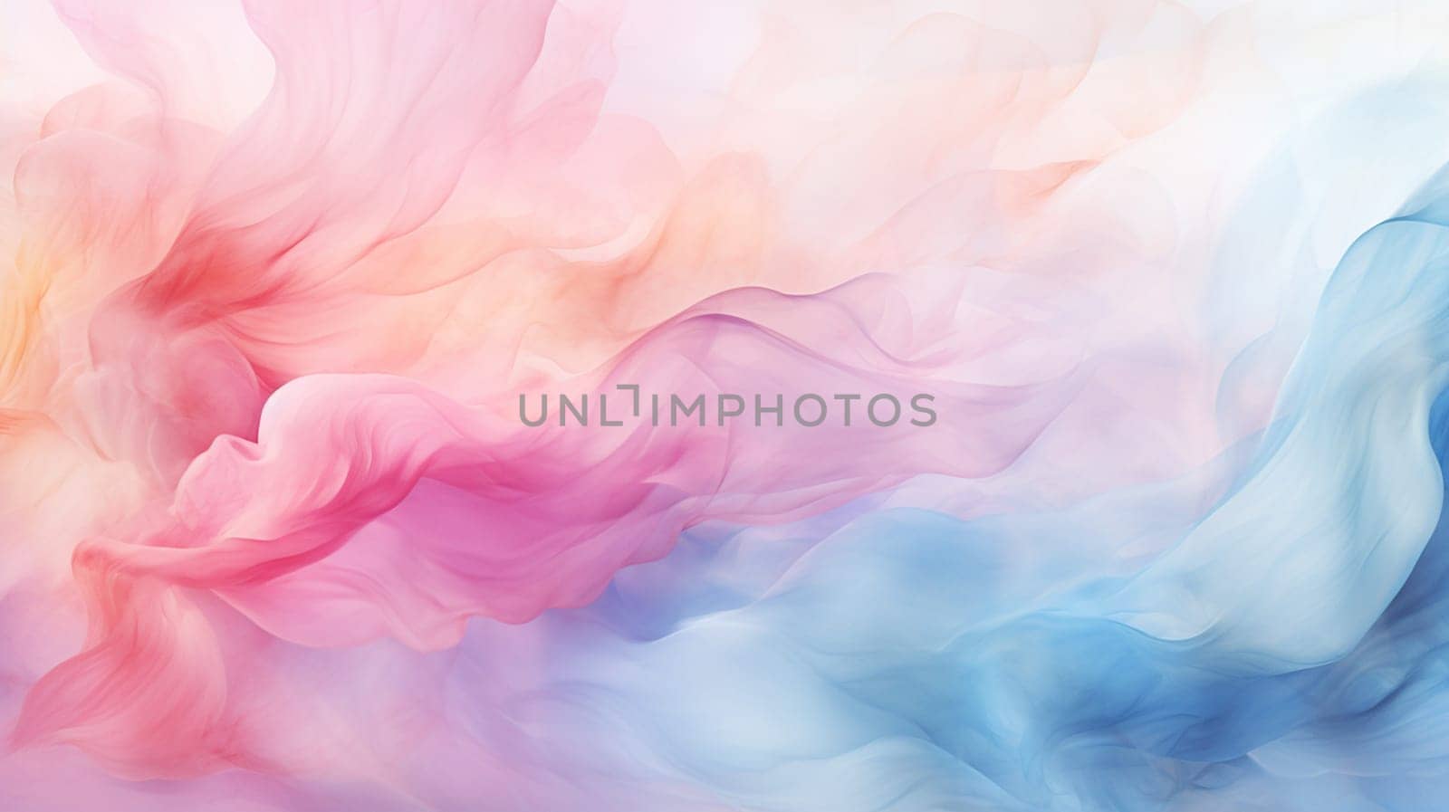 Colorful abstract background. 3d rendering, 3d illustration. Generate AI