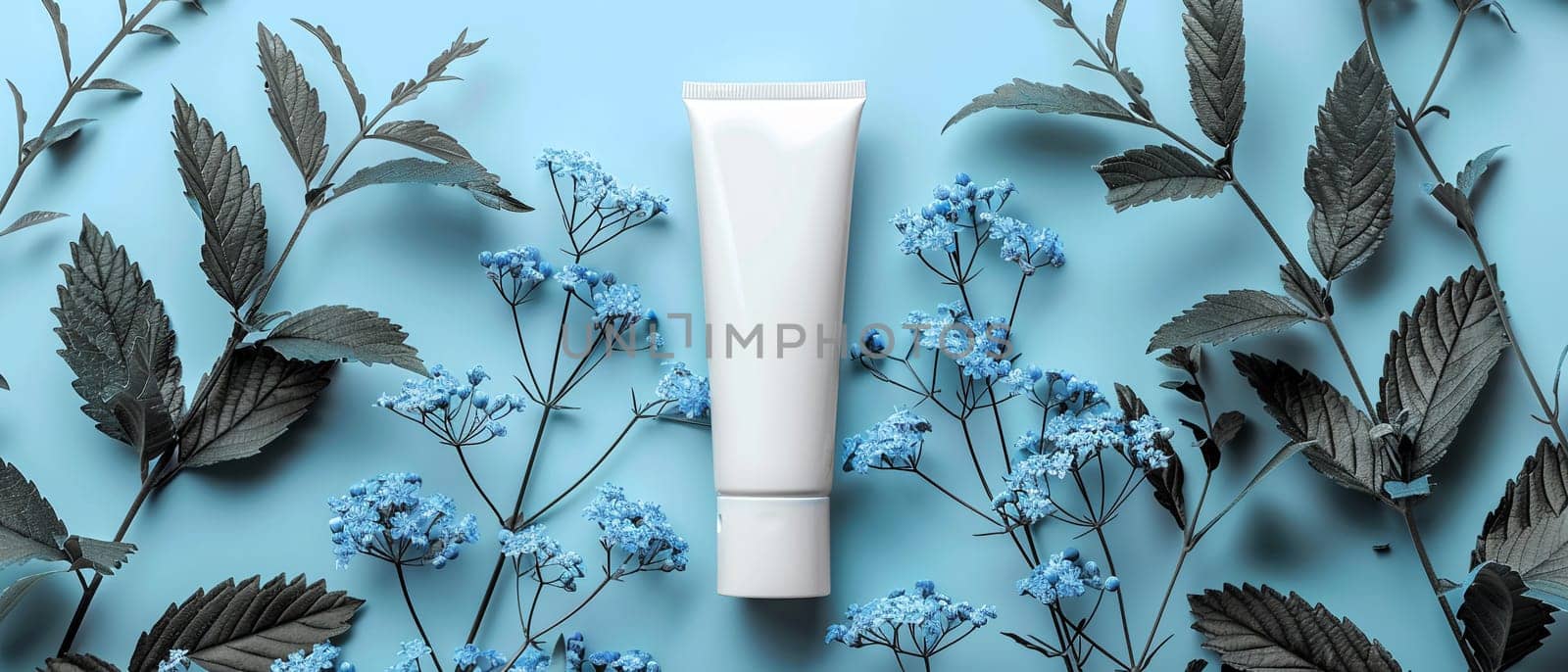 Empty Cosmetic Tube Mockup by Benzoix